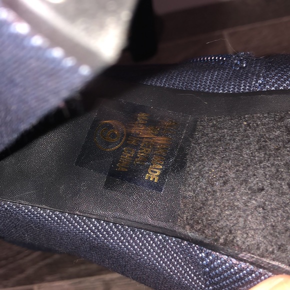 🌟2 for 35$🌟 Jean Style open toe heels - Picture 4 of 5